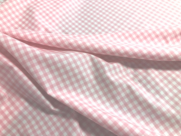 White & Pink Gingham