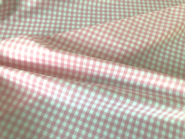 White & Pink Gingham