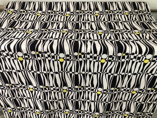 Print on Textured Cotton