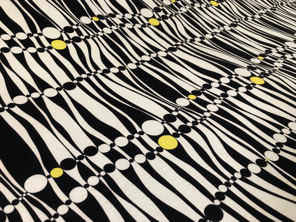 Print on Textured Cotton