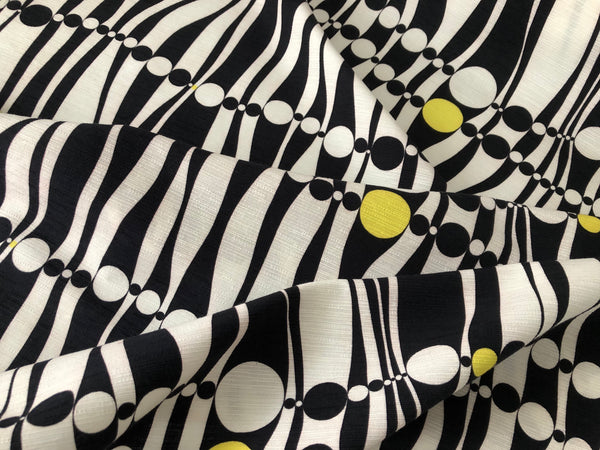 Print on Textured Cotton