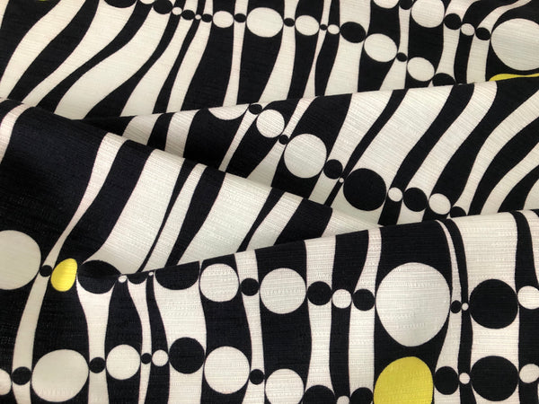 Print on Textured Cotton