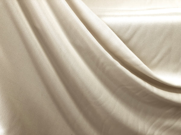 Silk Ottoman, Ivory