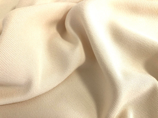 Silk Ottoman, Ivory