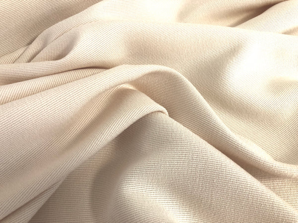 Silk Ottoman, Ivory