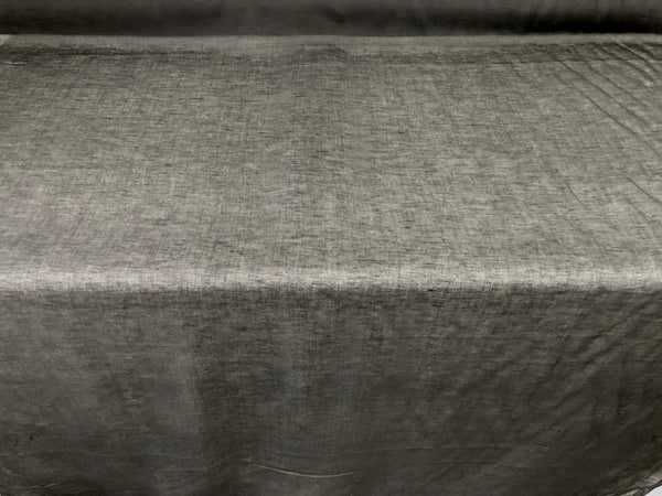 Linen Gauze/Muslin, Black