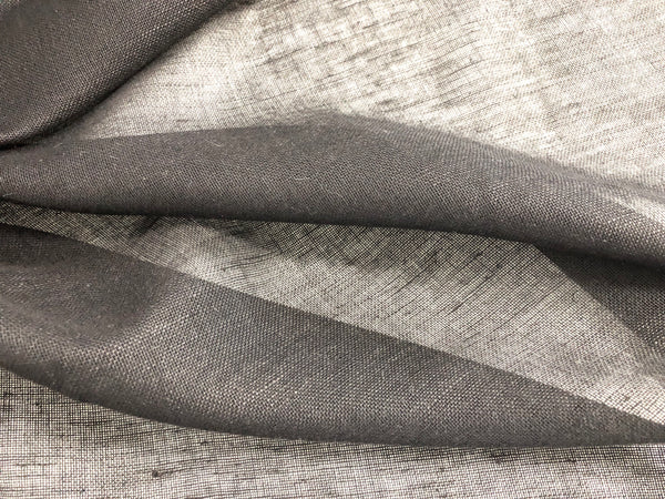 Linen Gauze/Muslin, Black