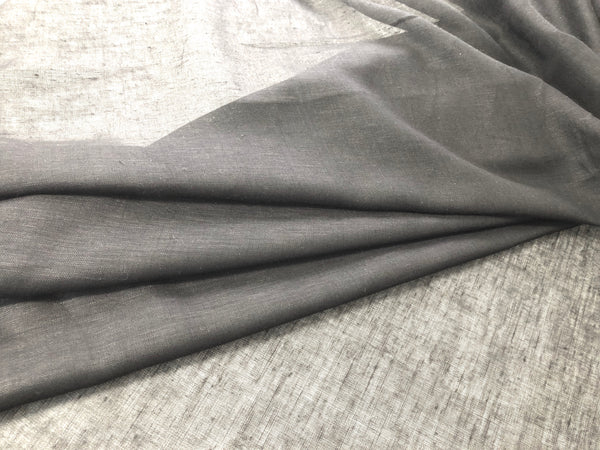 Linen Gauze/Muslin, Black