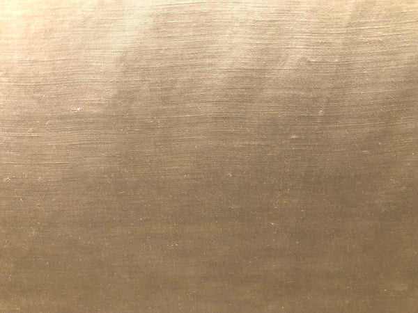 Linen & Viscose Blend Satin, Old Gold