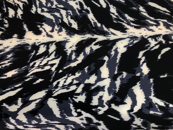 Printed Crepe Jersey