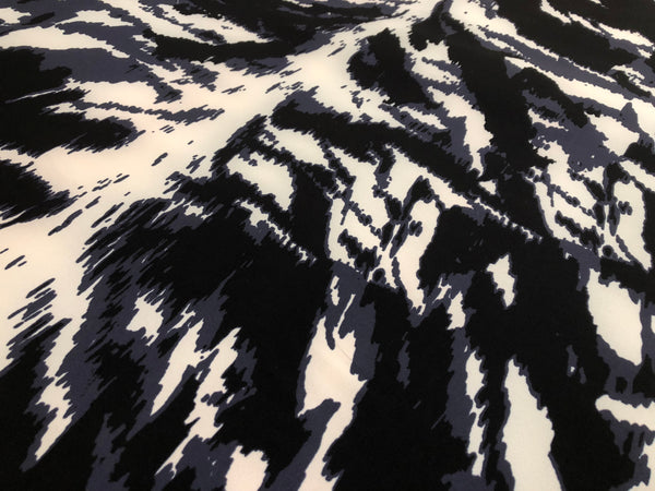 Printed Crepe Jersey