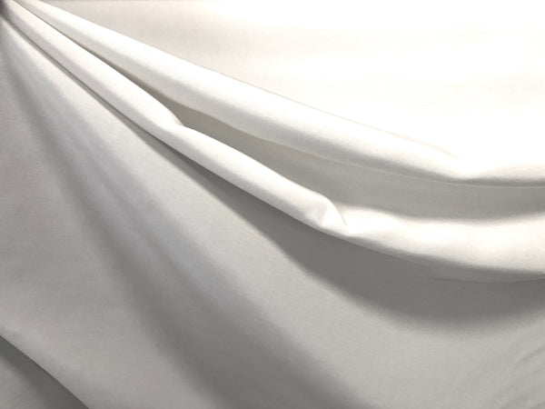 Silk & Linen Blend Dupion, Off White