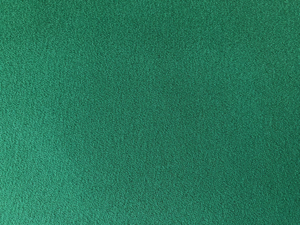 LAST PIECE: 2.95 MT  Crepe Satin, Emerald