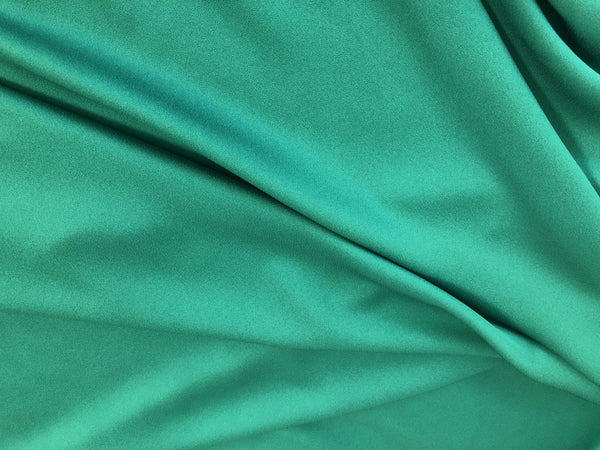 LAST PIECE: 2.95 MT  Crepe Satin, Emerald