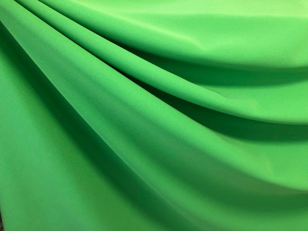 Bonded Crepe, Apple Green