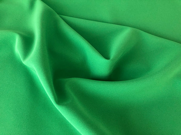 Bonded Crepe, Apple Green