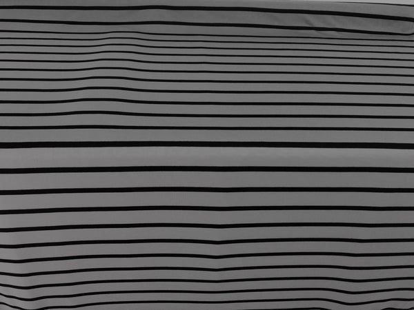Black & Grey Stripe Jersey