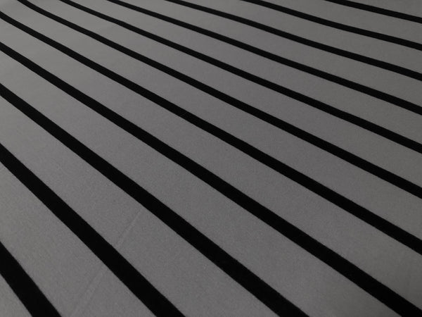 Black & Grey Stripe Jersey