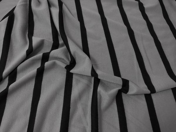 Black & Grey Stripe Jersey