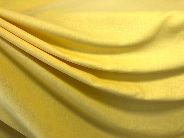 Plain Weave Linen, Yellow