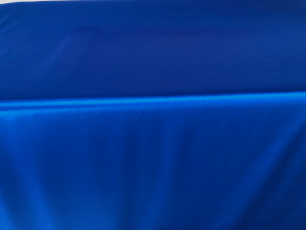 Stretch Satin, Electric Blue