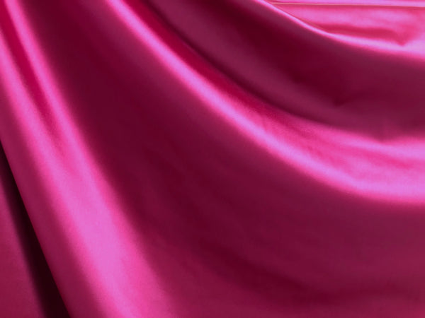 Stretch Satin, Fuchsia
