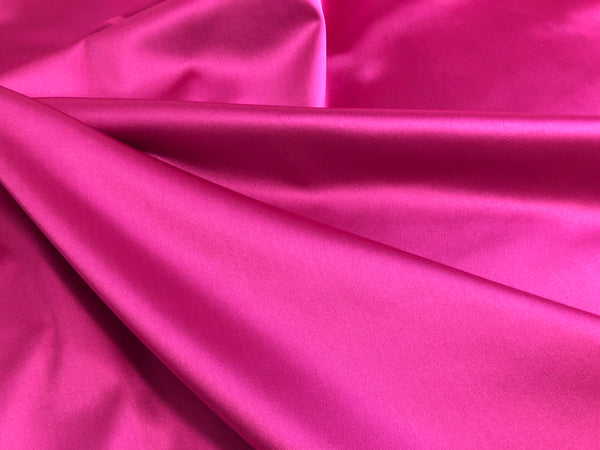 Stretch Satin, Fuchsia