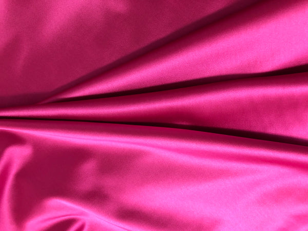 Stretch Satin, Fuchsia