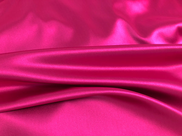 Stretch Satin, Fuchsia