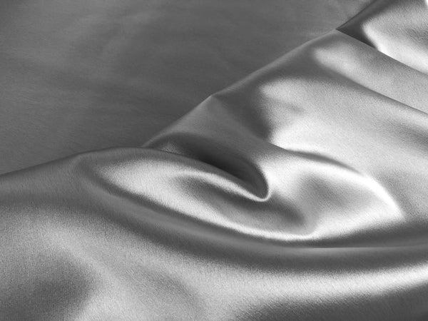 Stretch Satin, Silver