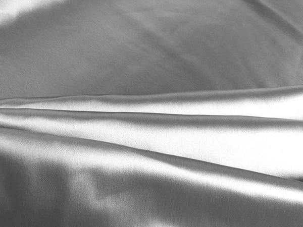 Stretch Satin, Silver
