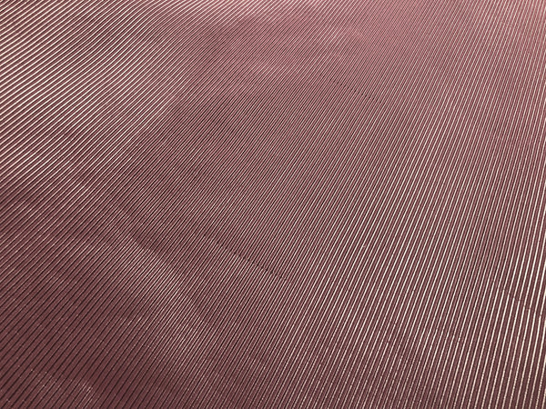 Coated Burgundy Ottoman Rib Suiting