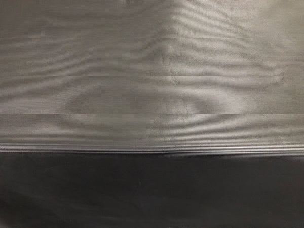 Coated Black Ottoman Rib Suiting
