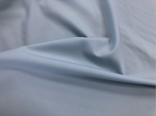 Baby Blue Wool, Plain Weave