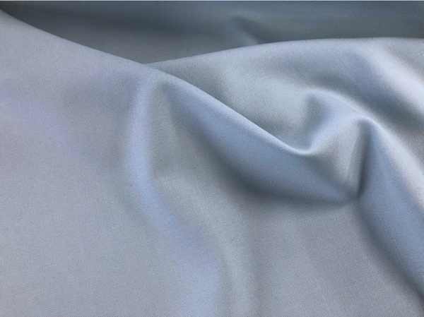 Baby Blue Wool, Plain Weave