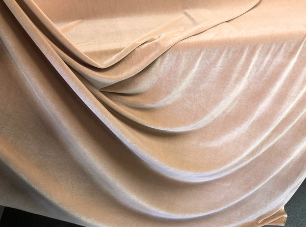 Stretch Velour, Nude