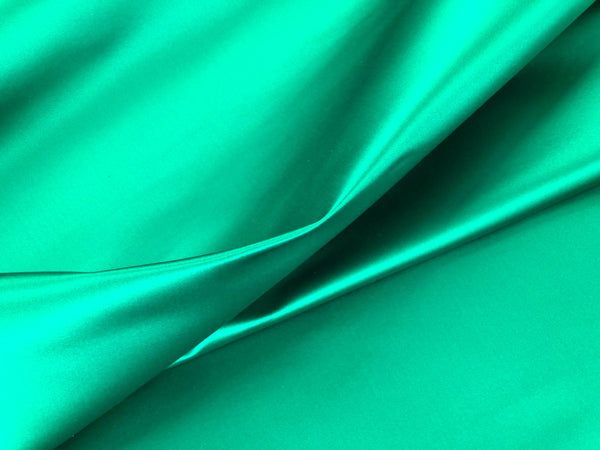 Emerald Green Duchesse Satin