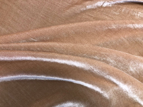 Silk Blend Velvet, Nude