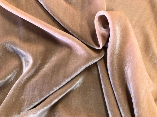 Silk Blend Velvet, Nude