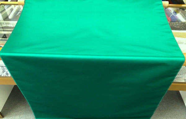 Emerald Green Duchesse Satin