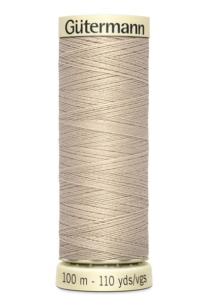 Gütermann Sew All Thread 100m - Orange, Yellow, Cream & Browns