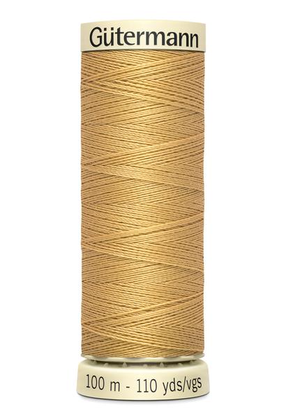 Gütermann Sew All Thread 100m - Orange, Yellow, Cream & Browns