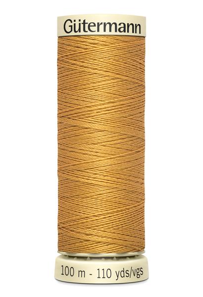 Gütermann Sew All Thread 100m - Orange, Yellow, Cream & Browns