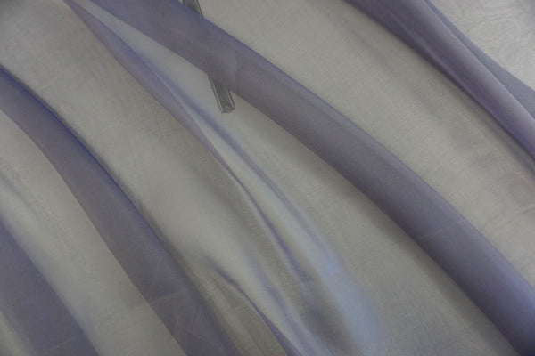 Plain Silk Chiffon, Lavender Purple