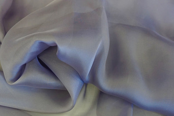 Plain Silk Chiffon, Lavender Purple