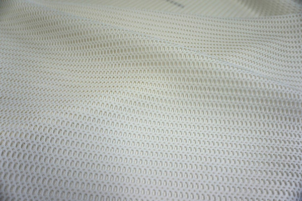 Ivory Double Sided Sports Mesh