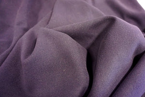 Melton Fleece, Darkest Purple