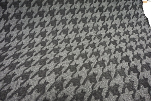 Houndstooth Herringbone, Double Cloth Heavy Coating