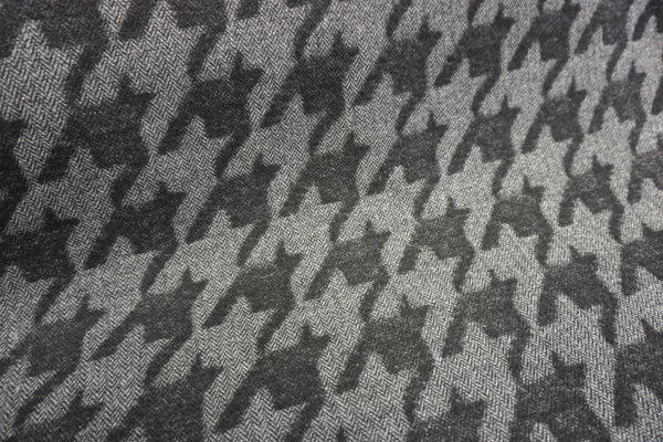 Houndstooth Herringbone, Double Cloth Heavy Coating