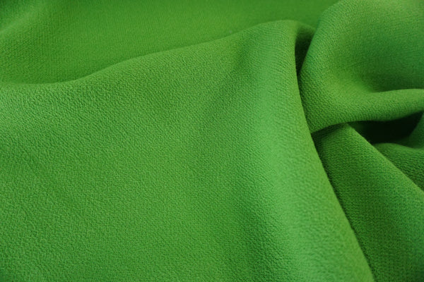 Double Cloth Wool Crepe, Kelly Green